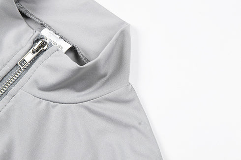 Reflective Paneled Bodysuit - ROUTINE FASHION